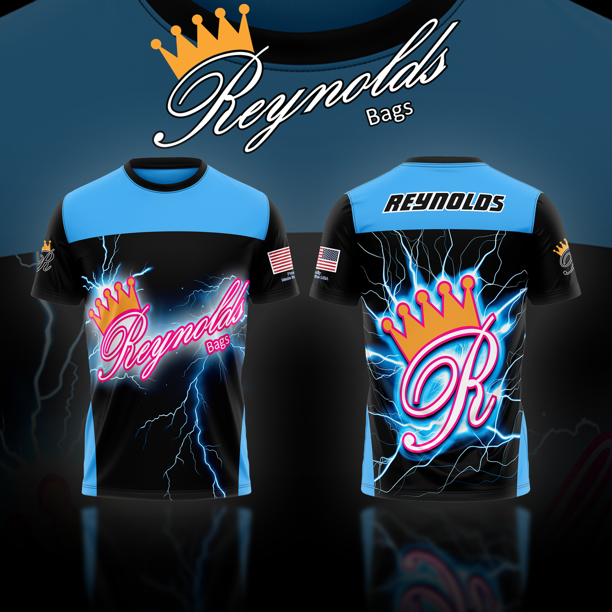 Reynolds Jerseys - Thunderstruck – Reynolds Bags