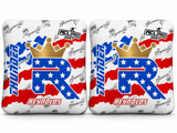 AMERICA REBRAND WHITE/BLACK (R-L-H)