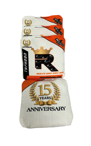 15th ANNIVERSARY REBRAND WHITE/BLACK